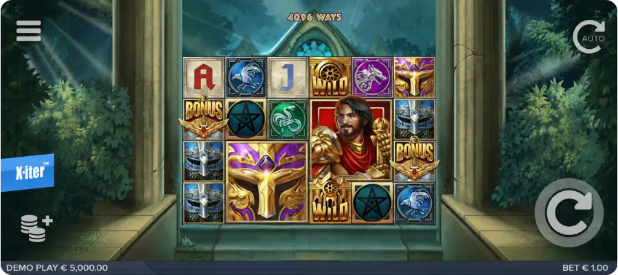 Avalon Gold slot Atmosphäre mit mittelalterlichem Sound