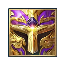 Lila Maske Symbol